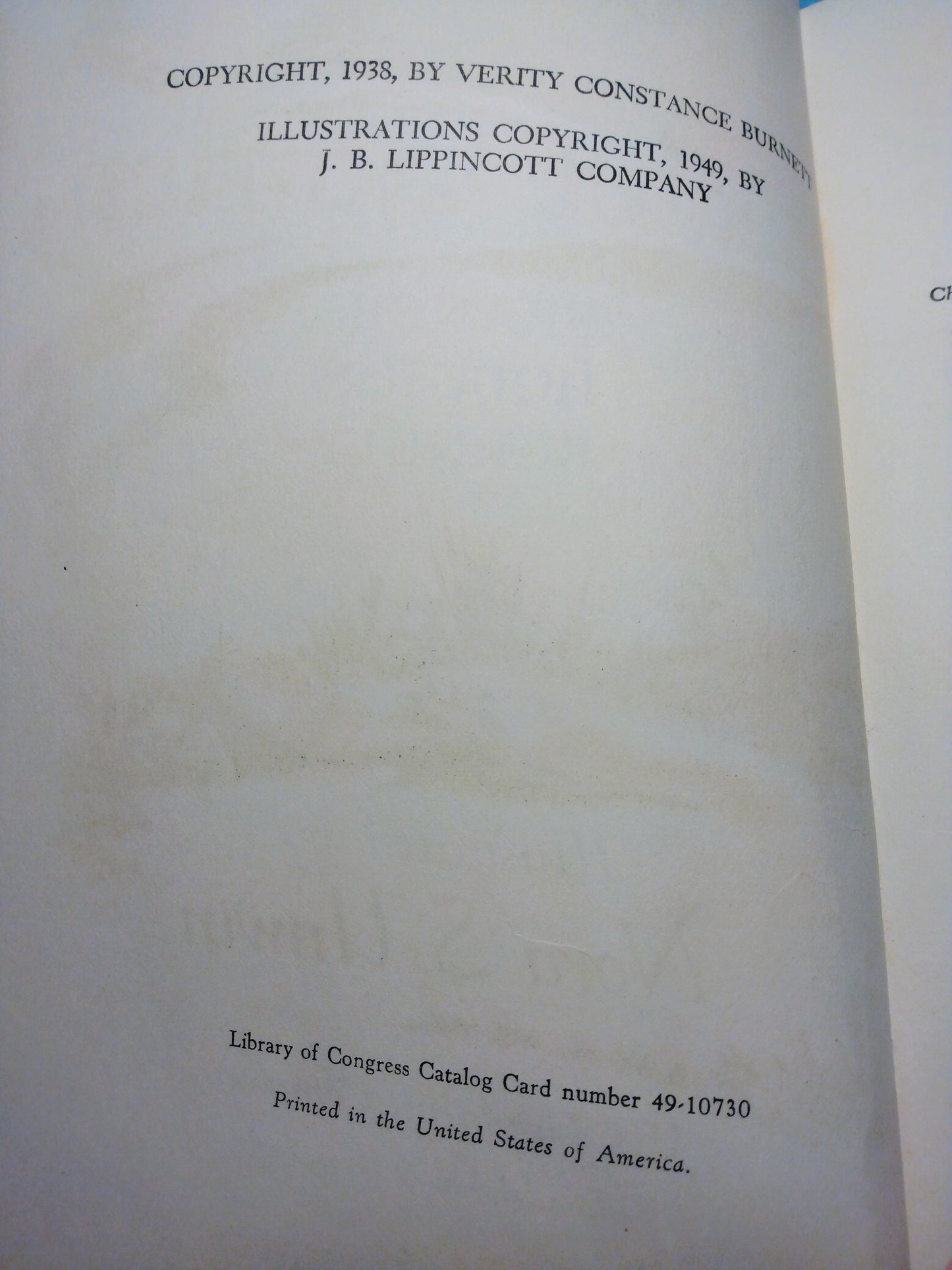 Illustrated copy of The secret garden 1949