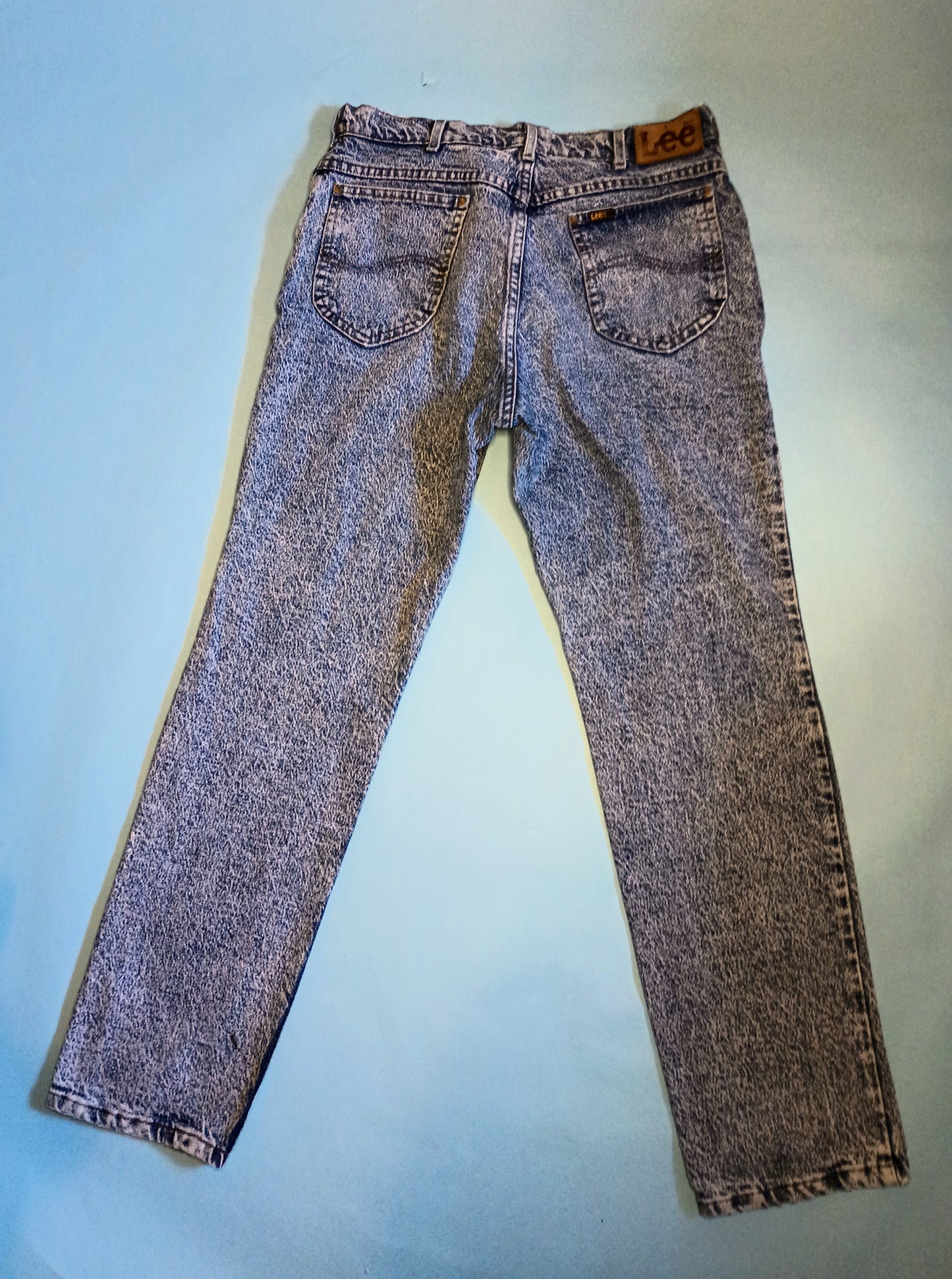 1980s Lee Riders acid wash jeans