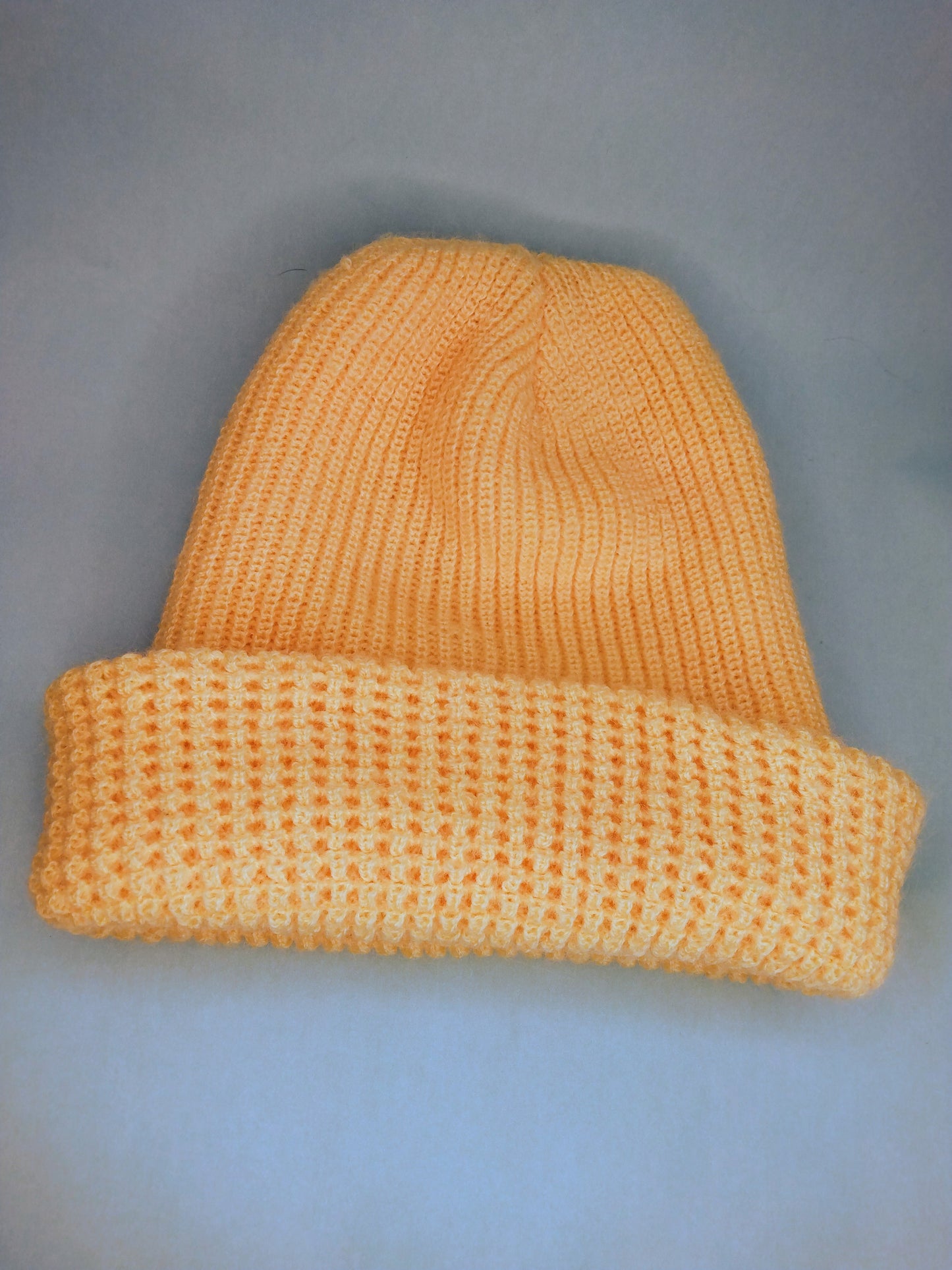 Modern yellow stocking cap