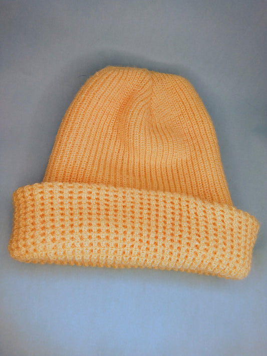 Modern yellow stocking cap