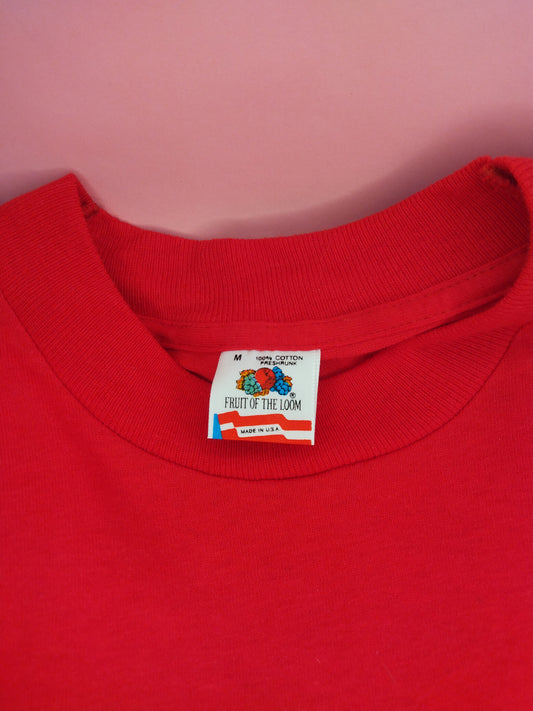 Red Early 90s T shirt