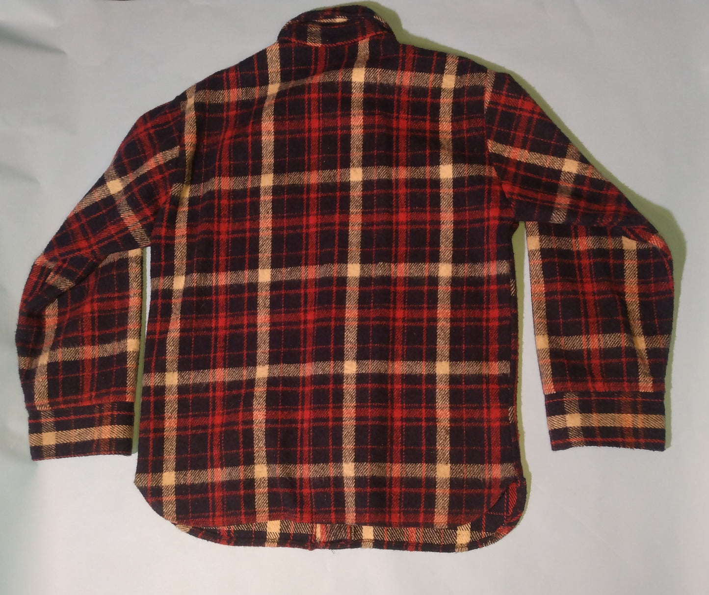 70s wool blend flannel