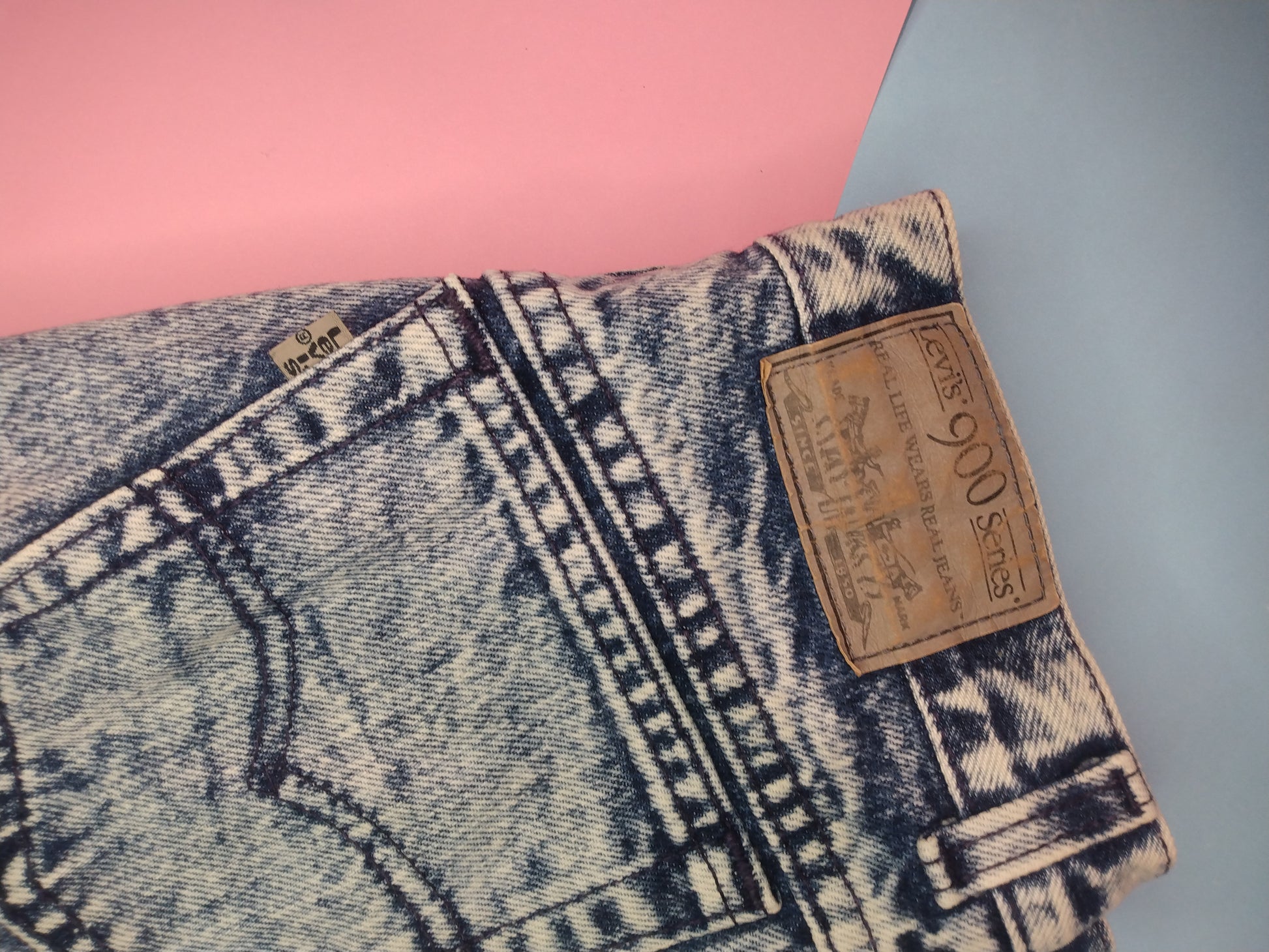 1980s Lee Riders acid wash jeans – rucklestreetvintage