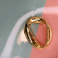 Vintage Monet circle brooch