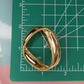 Vintage Monet circle brooch