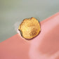 Vintage gold tone scarf clip