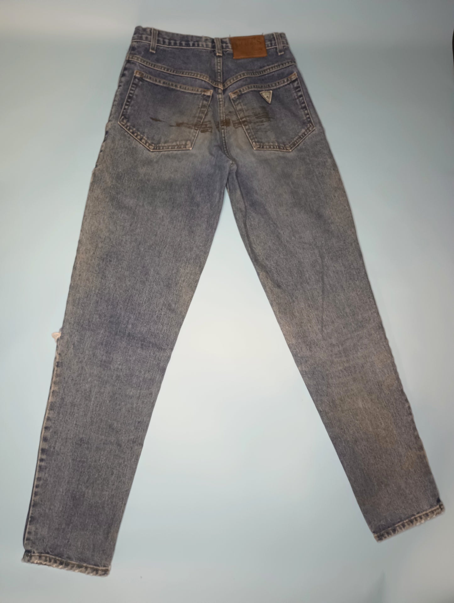 1990s Guess well worn high waisted jean