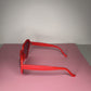 MODERN red heart shaped sunglasses *FREE SHIPPING