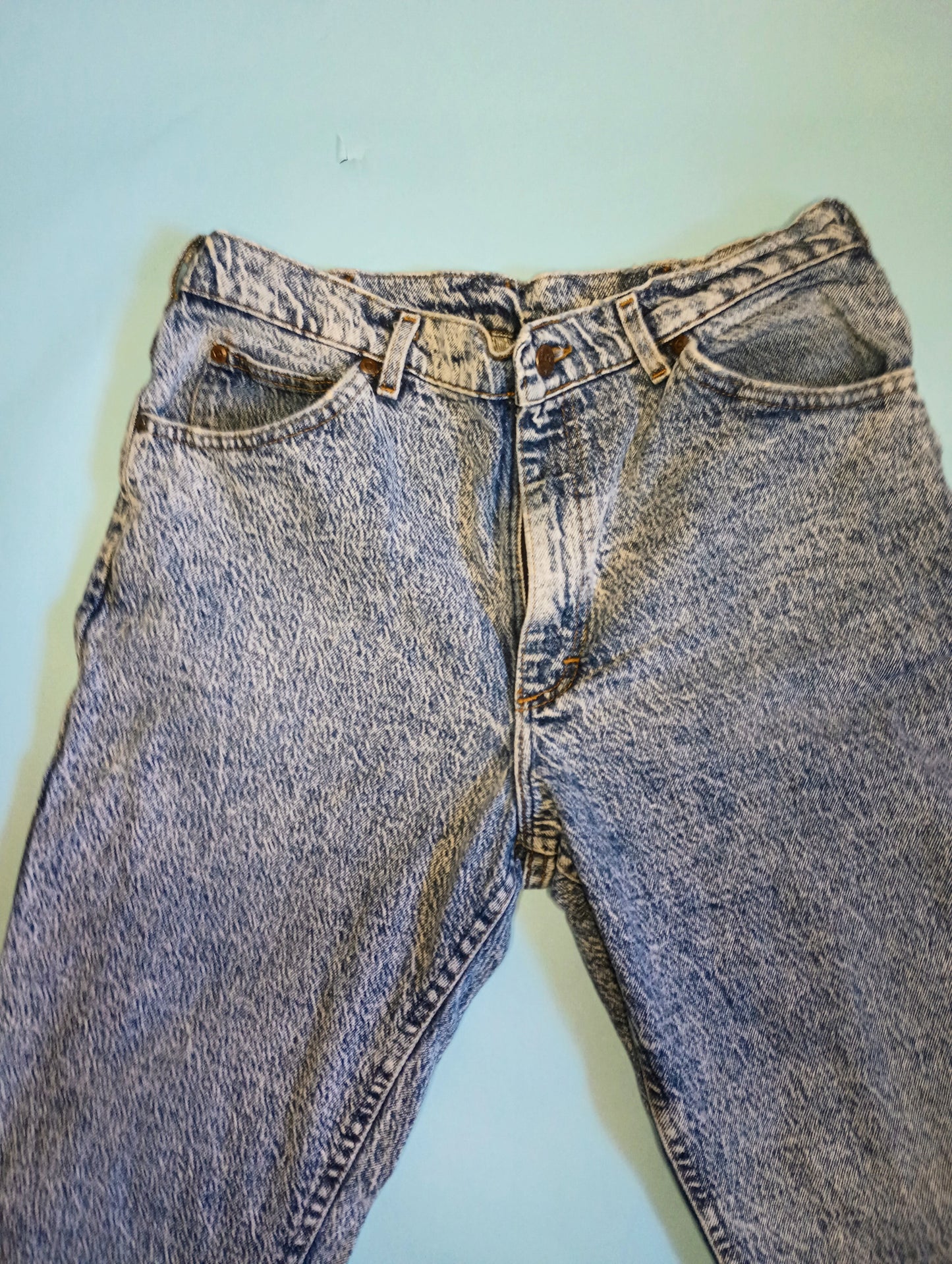 1980s Lee Riders acid wash jeans