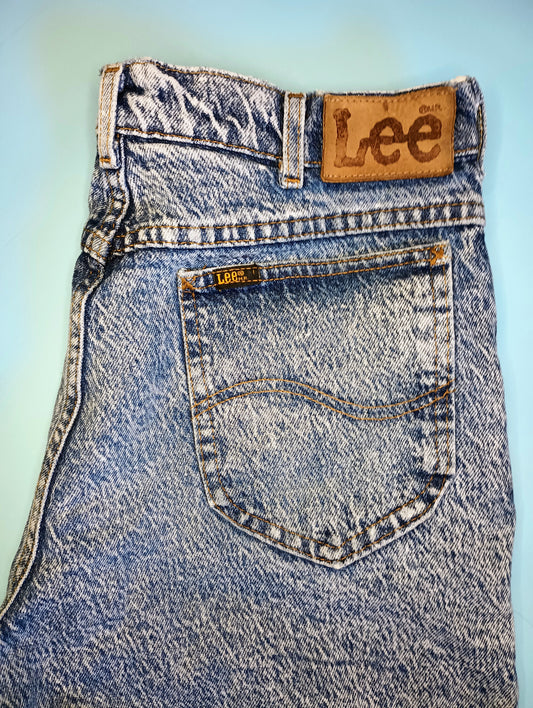 1980s Lee Riders acid wash jeans