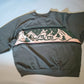 Vintage crewneck with winter scene