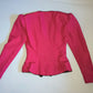 Vintage 1980s fuchsia formal jacket