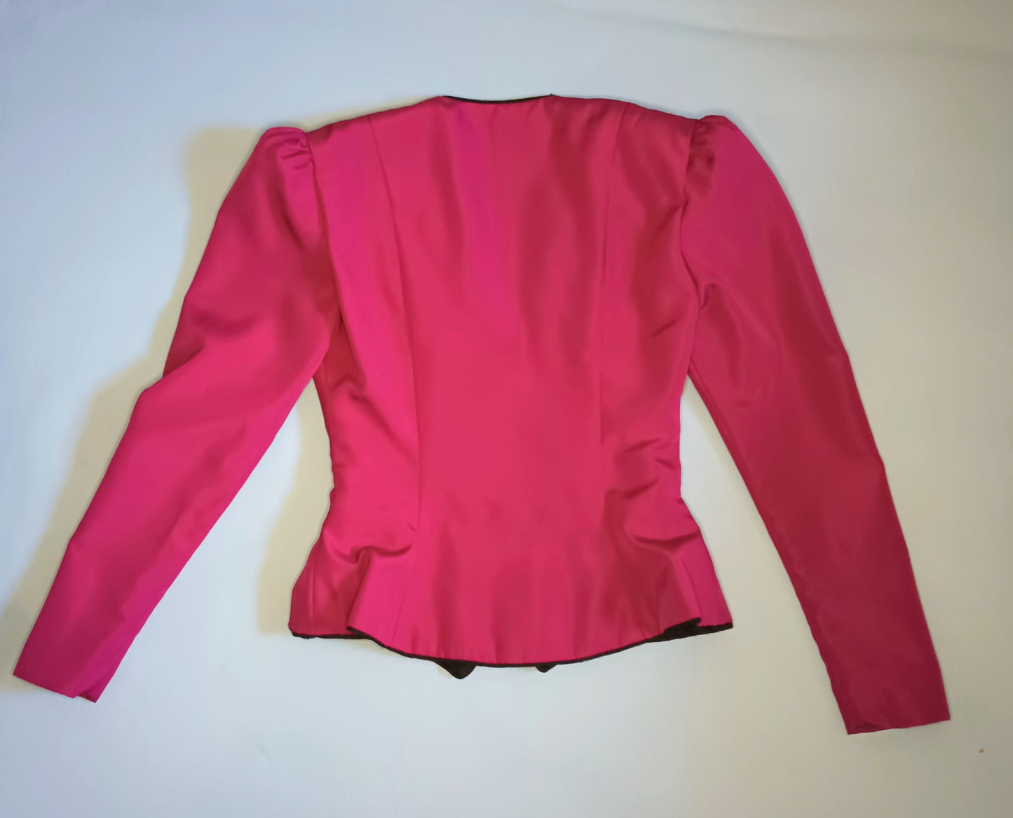 Vintage 1980s fuchsia formal jacket