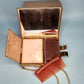 1950s mother of pearl and brass compact purse *FREE SHIPPING